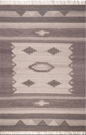 Alfombra Handwoven Eco Ethnic Taupe